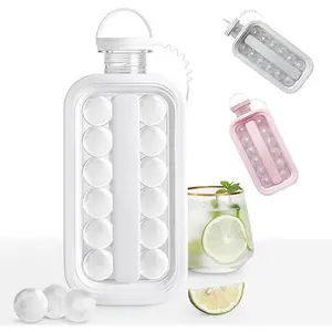 Household daily-use curling, foldable online ice-making curling, 2-in-1 ice ball cup, ice cube and ice ball molds, ice trays, shaped ice ball trays, ice cube moulds, ice ball makers, small household ice-making tools, refrigerator freezing bags, popular ic