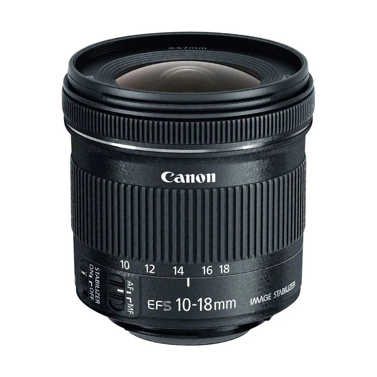 Canon EF-S 10-18mm f/4.5-5.6 IS STM Camera Lens with IS System