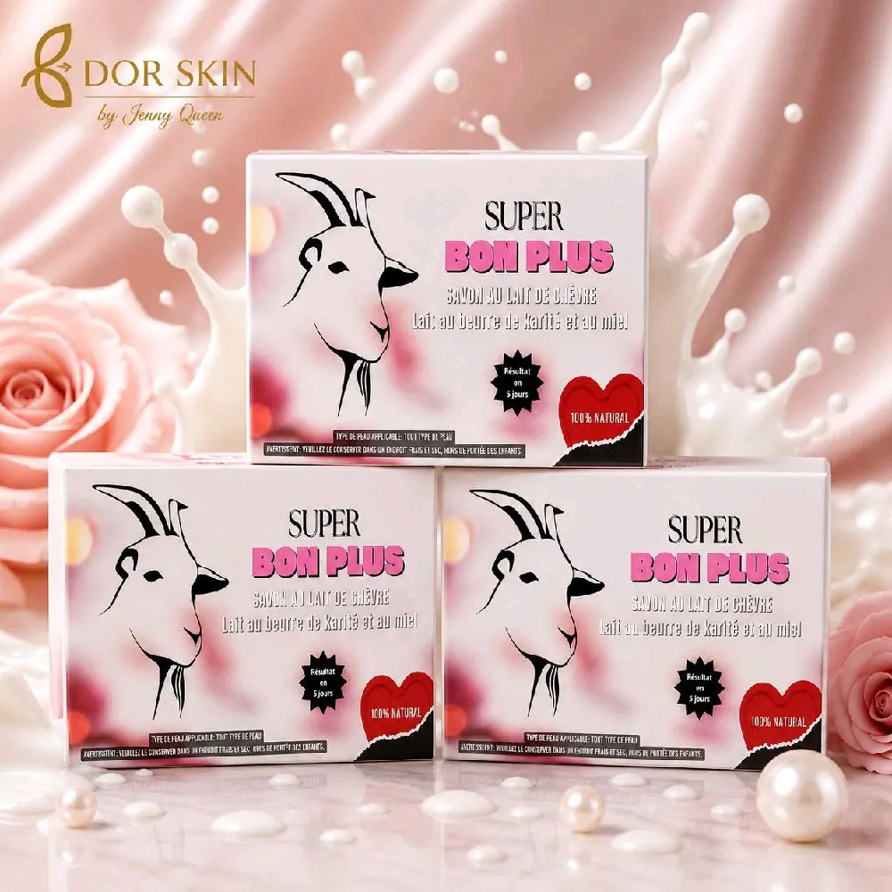 (3 )Goat Milk Brightening Soap 100% Natural