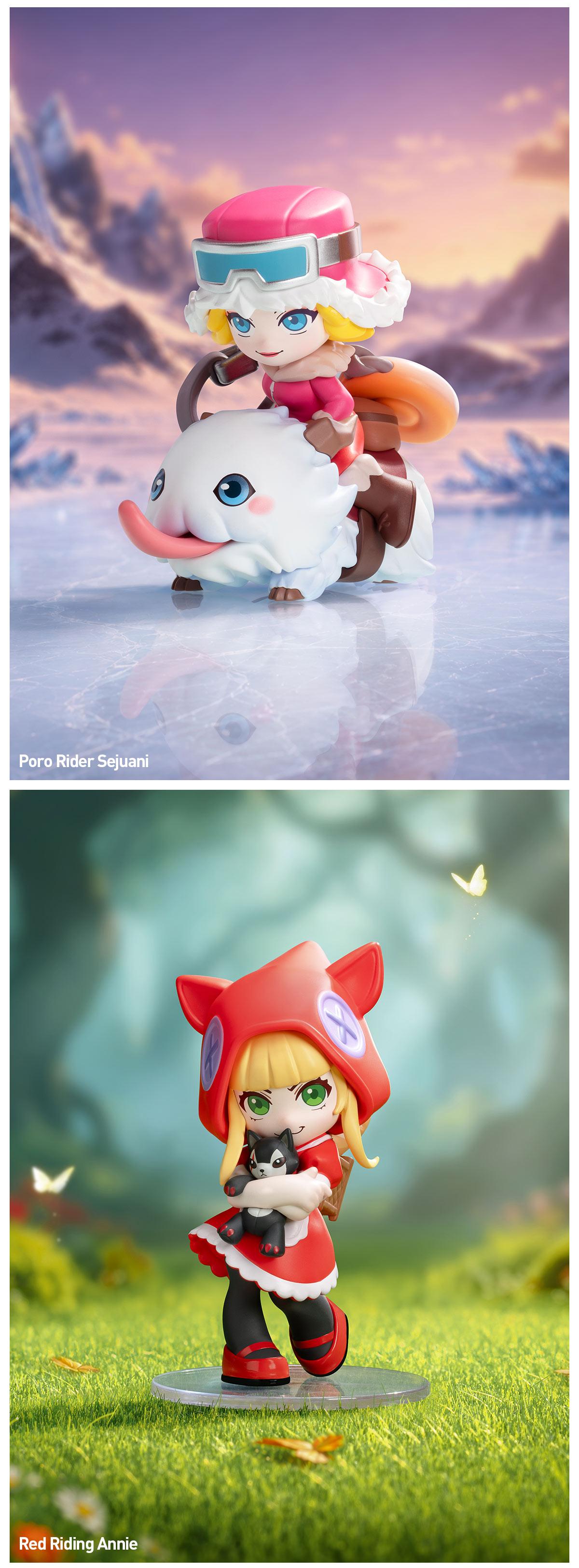 POP MART League of Legends Clash of the Cuties Series Figures Blind Box, Doll, teen boy gift