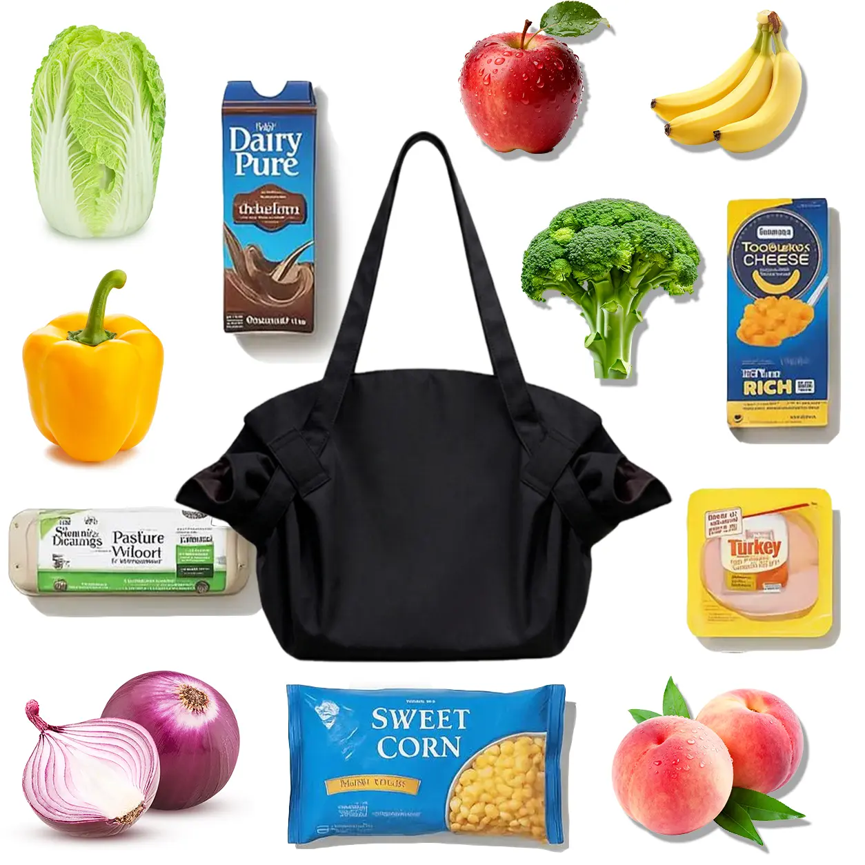 New Shopping Bags Tote Blanket Nylon Bag For women Beach Picnic Grocery Gym Multi-Use Magic Bag Waterproof Adjustable shoulder straps Multifunctional Multi-Purpose Package