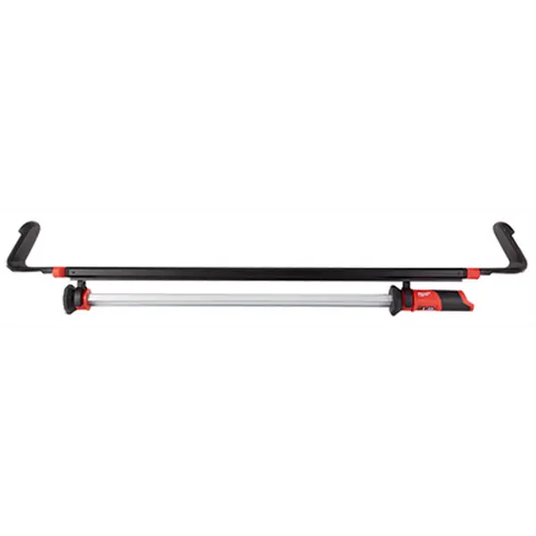 Milwaukee M12 Cordless LED Underhood Mechanic Light with FINISHGUARD Hooks, Rotatable LED Bar, 47-78" Extendable Carrier for Automotive Shops (Batteries Included), Light For Mechanic