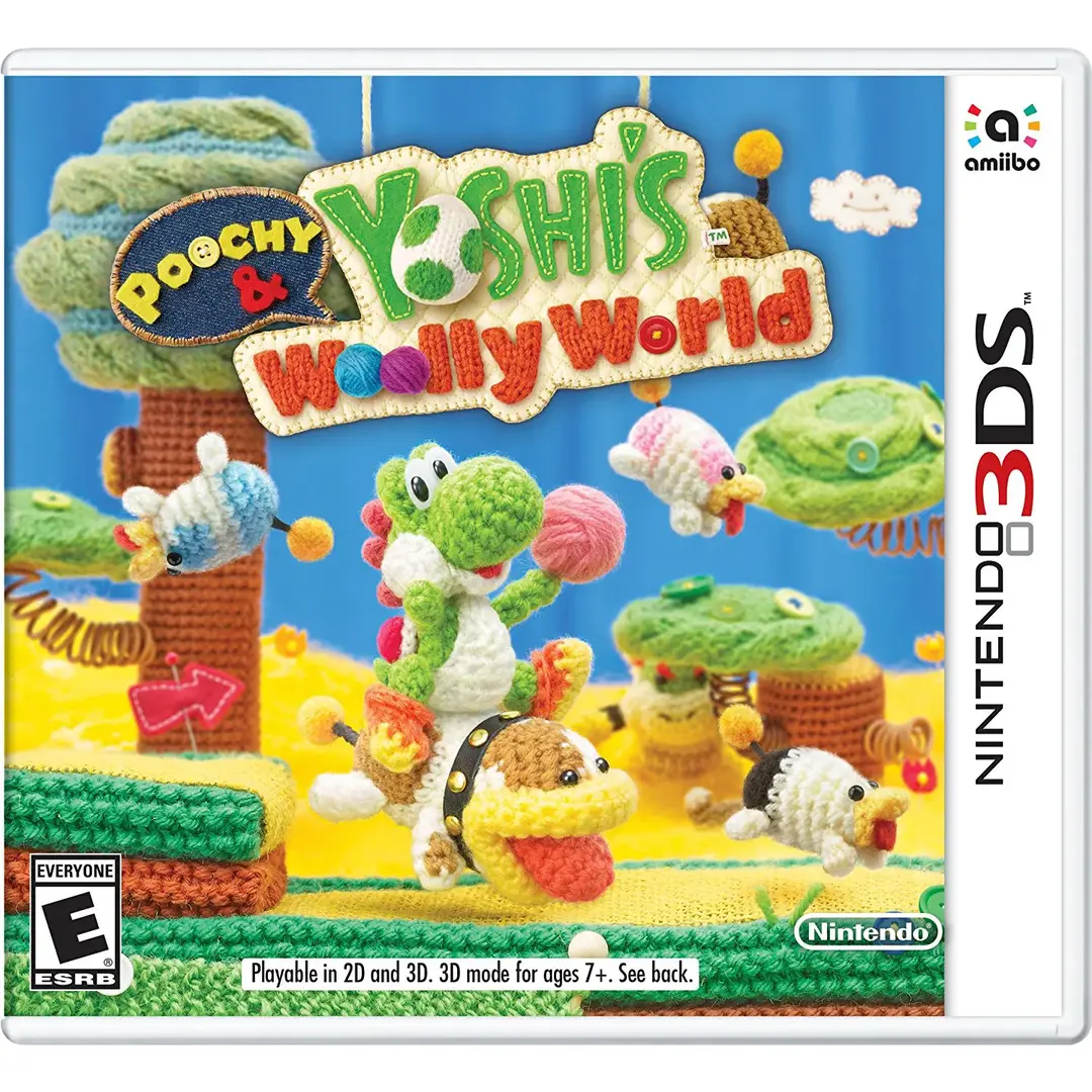 Poochy & Yoshi's Woolly World - Nintendo 3DS