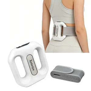 Portable wireless electric massager, fascia massage ring, USB charging, three modes, compact and lightweight, multiple massage methods, suitable for use before, during and after exercise