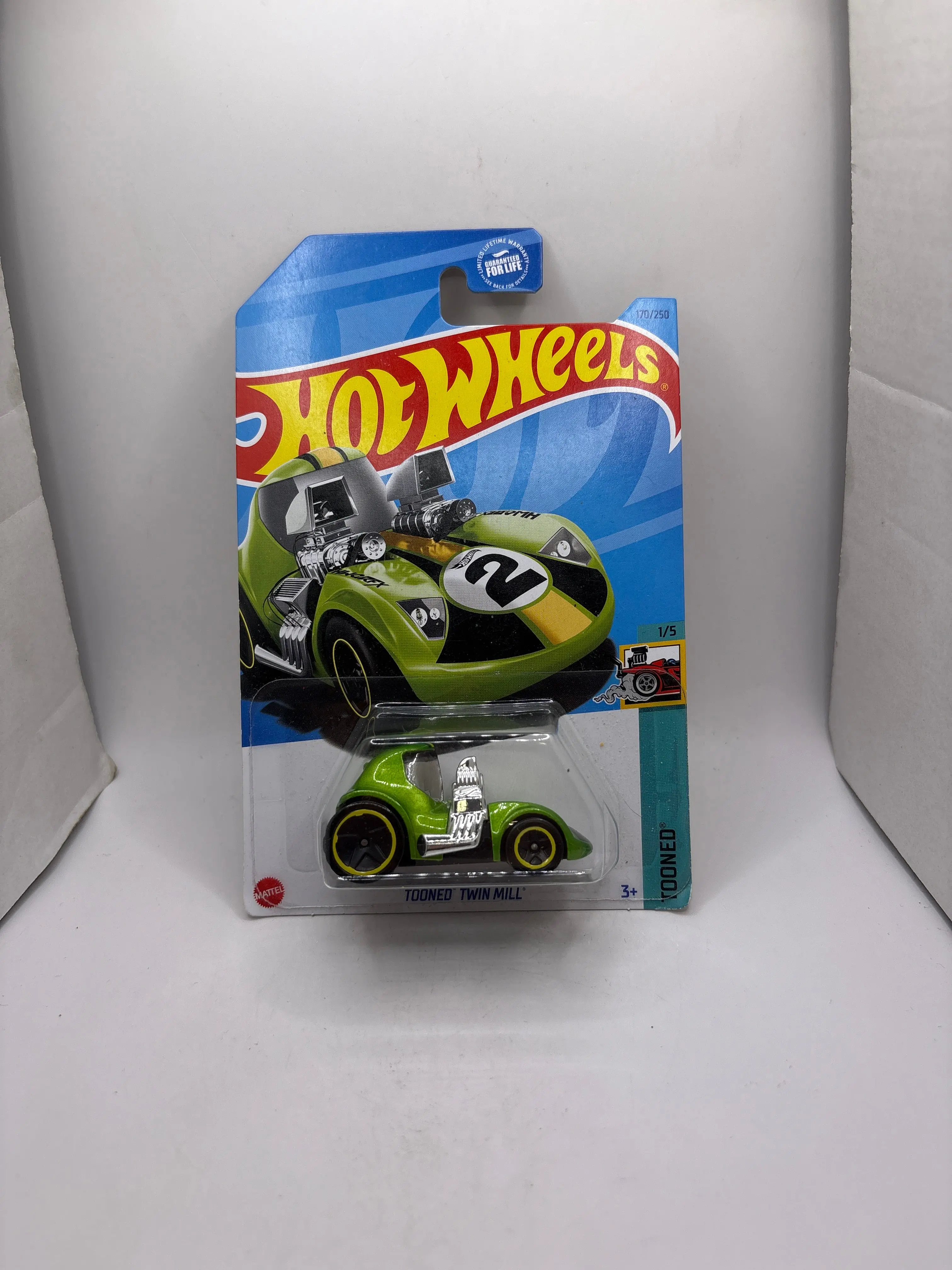 Hot Wheels Tooned Twin Mill Diecast green