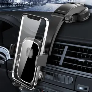Must-Have for Every Driver Heavy-Duty Suction Cup Phone Holder Fits All Phones & All Dashboards Your Ultimate Co-Pilot for Safe Driving