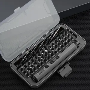 48-in-1 Electric Screwdriver, Precision Screwdriver, Cordless Repair Tools for Mobile Phones, Cameras, Laptops and Watches, Tool Kit