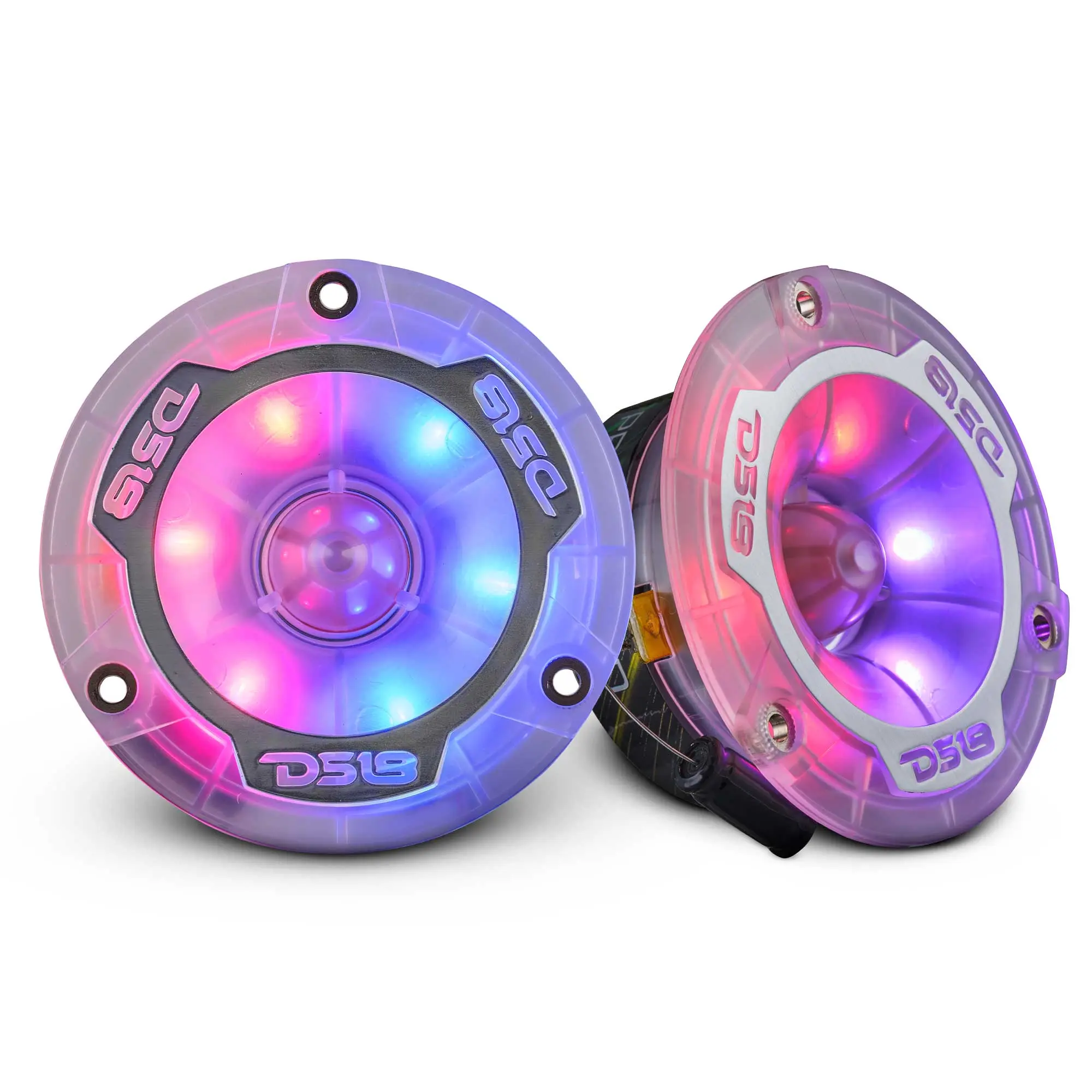 3.8” Super Bullet Tweeter with 1” Aluminum Voice Coil & Digital LED Lights 3.8” Super Bullet Tweeter with 1” Aluminum Voice Coil & Digital LED Lights