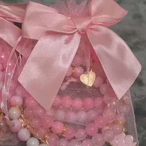 Simply Pink - Charmed Acrylic Bracelet - 3pcs. Bracelets