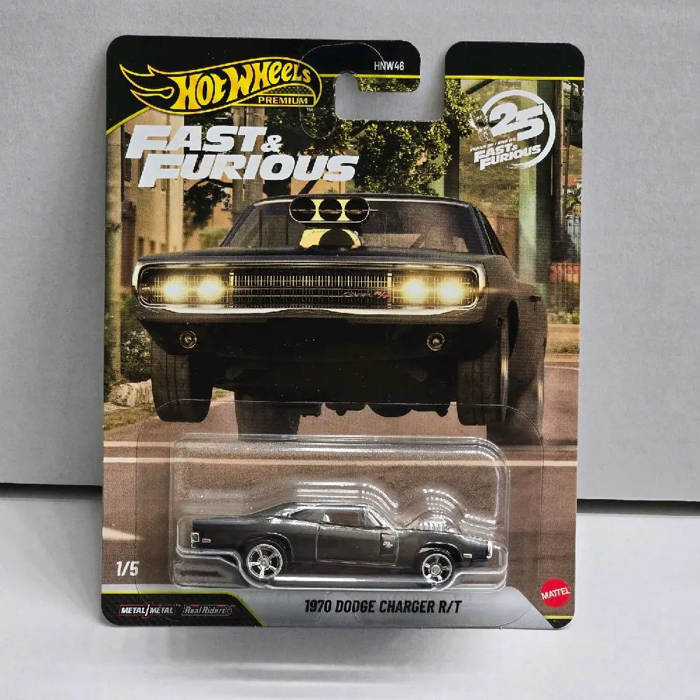 2026 HOT WHEELS PREMIUM FAST & FURIOUS 25YR CHASE 1/5 1970 DODGE CHARGER RT