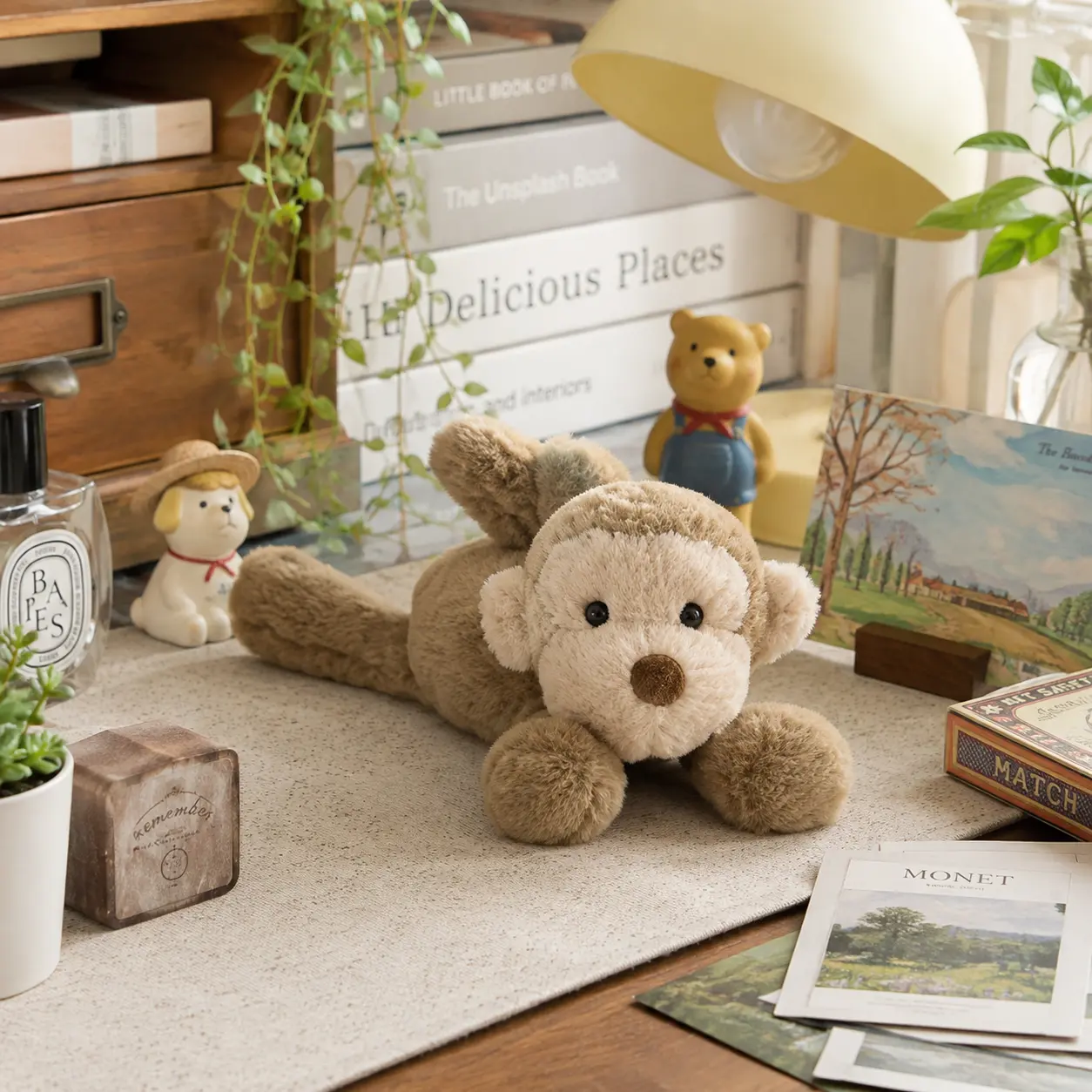 Jellycat Brown Monkey Stuffed Animal – Ultra Soft Cuddly Plush Toy for Babies, Kids & Nursery DecorJellycat Brown Monkey Stuffed Animal – Ultra Soft Cuddly Plush Toy for Babies, Kids & Nursery Decor