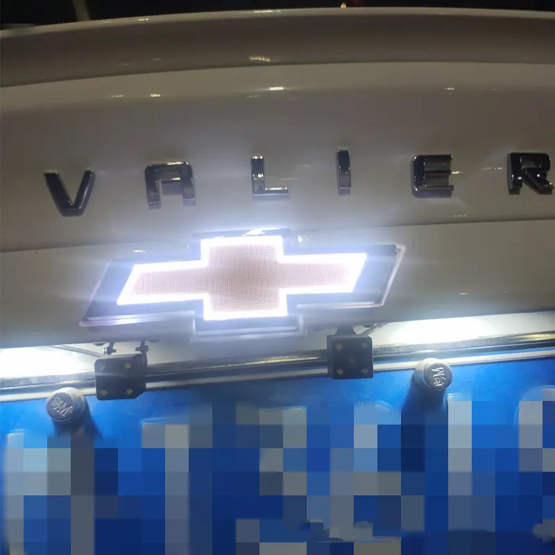 5D LED Emblem Light, Suitable for Chevy Cruze, Malibu, New Jingcheng, Captiva, Aiwei, Oule Feng, Super Bright Waterproof Rear Badge, Plug-and-Play Car Exterior Accessory, Essential for Chevy Owners
