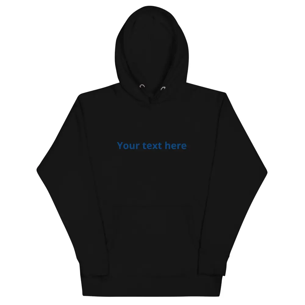Men's Casual Everyday Wear Staple Hoodie - Large Embroidery, Premium Smooth Cotton-Polyester Fabric, Stylish Prints Menswear Top