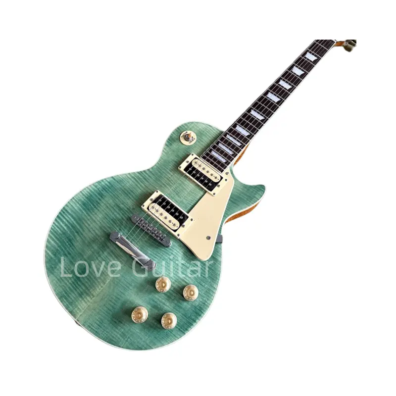 Custom Electric Guitar,Mahogany Body, abr-1 bridge,Gold Hardware, Free delivery