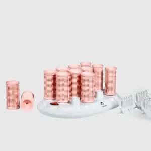 Ion Hot Rollers Short Set Gen 2 - Set of 12 Curlers for Short + Mid-Length Hair - Fusion Technology for Added Shine