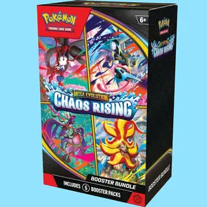 [ENG] Pokémon TCG: Mega Evolution Chaos Rising Booster Bundle ME04: Chaos Rising (CRI)