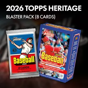 2026 Topps Heritage Blaster Pack (8 Cards)