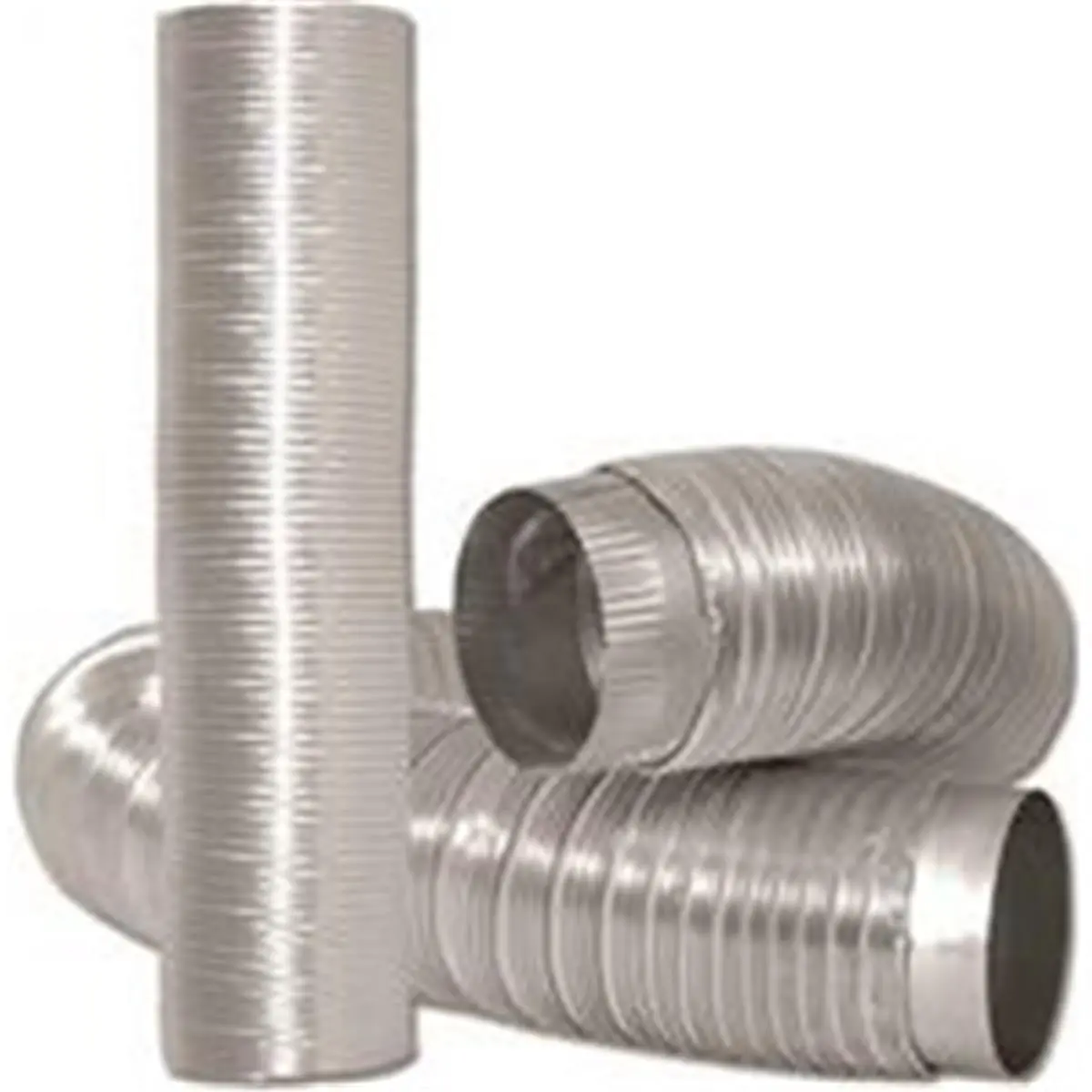 212 MAIN Semi-Rigid Aluminum Dryer Duct, 4 in. OD x 6 ft., UL Listed, Dryer Ducts