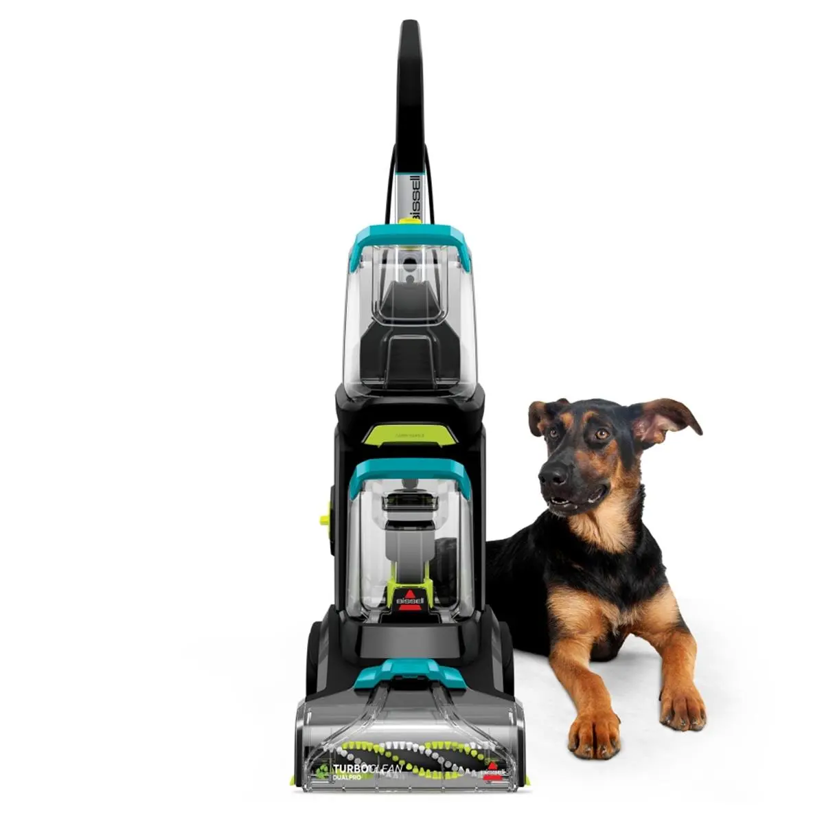 BISSELL DualPro Pet Carpet Cleaner Machine - Lightweight Vacuum with Powerful Suction, Turboclean Upholstery Tool, Deep Cleaning Capabilities for Household Floor Care (Vacuums & Floor Care Appliance)