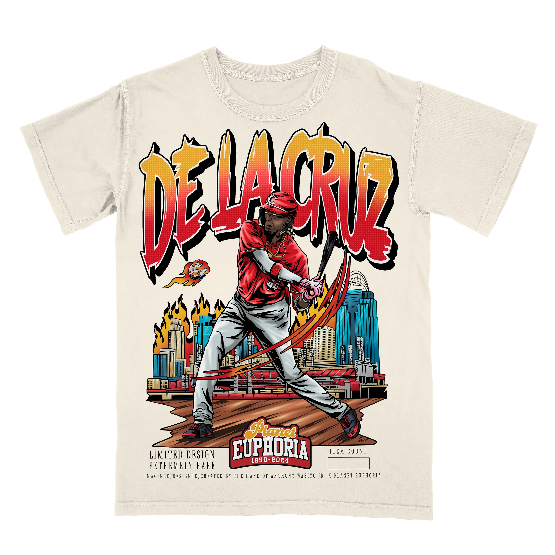 Elly De La Cruz Planet Euphoria Shirt Vintage 90s Football Graphic Tee for Men Women Fans Y2k Streetwear