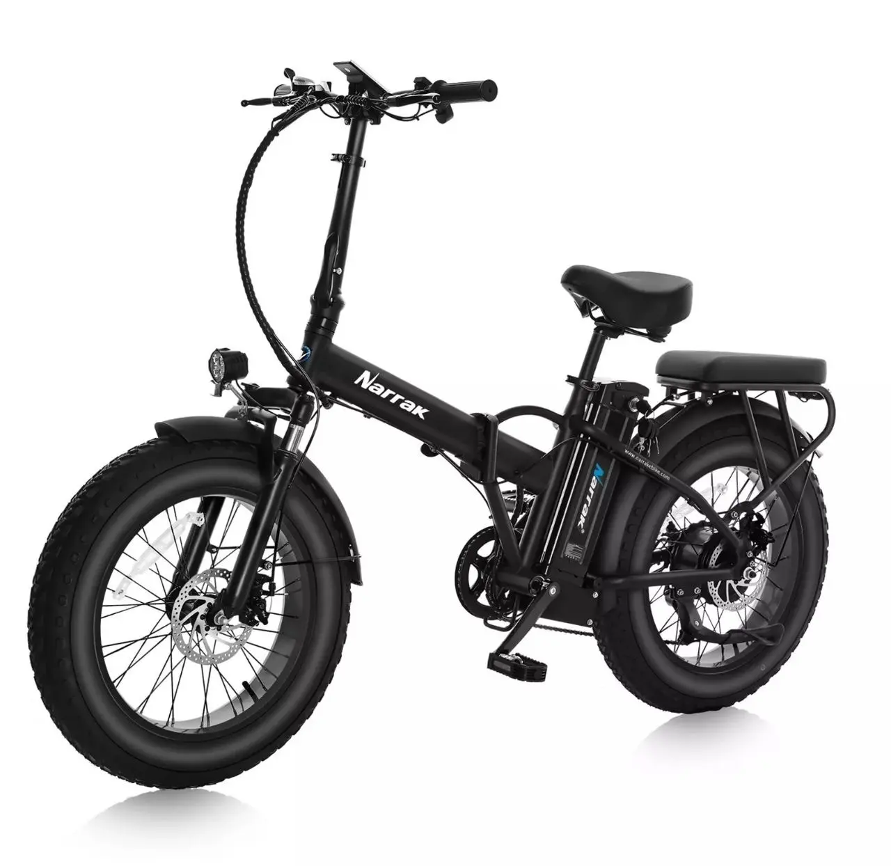 Brand new Narrak Fat Tire 20" x 4.0 Folding Electric Bike 48V 13Ah 1100W Peak Power
