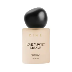DIME Beauty Perfume Lovely Sweet Dreams, Warm Vanilla and Floral Scent, Hypoallergenic, Clean Perfume, Eau de Toilette For Women, 1.7 oz / 50 ml