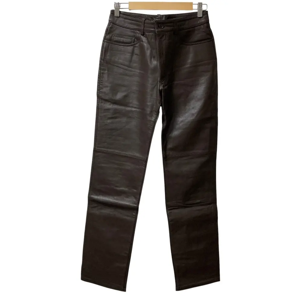 Pre-owned Paul Smith Calfskin Small Leather Goods Cowhide Pants