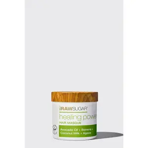 Healing Power Hair Masque | Avocado Oil + Banana + Coconut Milk + Agave | 2.5 oz
