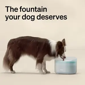 PETLIBRO Dog Water Fountain: 2.1Gal automatic dispenser for medium to large dogs, anti-splash design, ultra-quiet, and easy to clean
