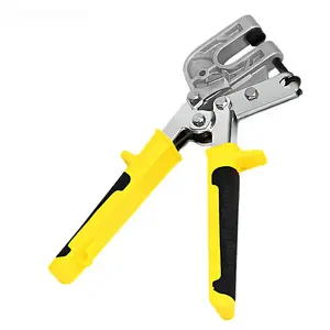 Metal Stud Crimper Heavy Duty Aluminum Alloy Ceiling Punching Pliers Plaster Drywall Tools For Fastening Metal One Handed Operation Hand Tools
