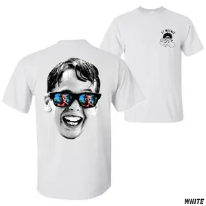 The Sandlot Big Face T-Shirt, L7 Weenie Shirt, Retro Funny Graphic Tee with Sunglasses Print, The Sandlot Inspired Shirt, Soft Cotton Humor Tee - KitchenEra