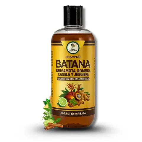 VIRAL Batana Oil Shampoo w/Bergamota,Rosemary, Cinnamon,Aloe Vera & Ginger–Nourishing & Moisturizing–16.9 fl oz,Salt-Free,Paraben-Free,For Dry & Thinning Hair,Unisex,Supports Healthy-Looking Hair & Fullness