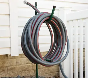 Stalwart Water Hose Holder Easy-to-Install Garden Hose Storage