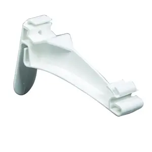 212 MAIN 5 in. UV-Resistant Vinyl Hangable Gutter Hanger, White Hook-Mount Gutter Accessory for Sailing Water Sports Setup