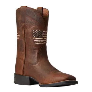 Ariat Men's Sport All Country Cliff Brown Square Toe Boots 10040275