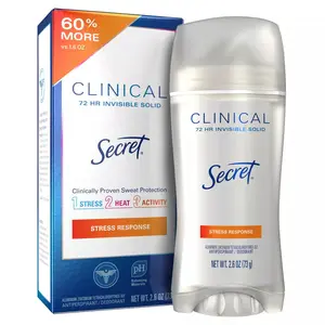 Secret Clinical Strength Antiperspirant and Deodorant for Women invisible 2.6 Oz Body Care Scent Cleanser