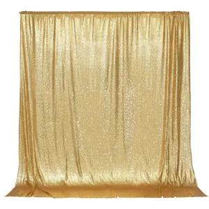 Shiny gold sequin backdrop 6 ft * 6 ft Photography party backdrop