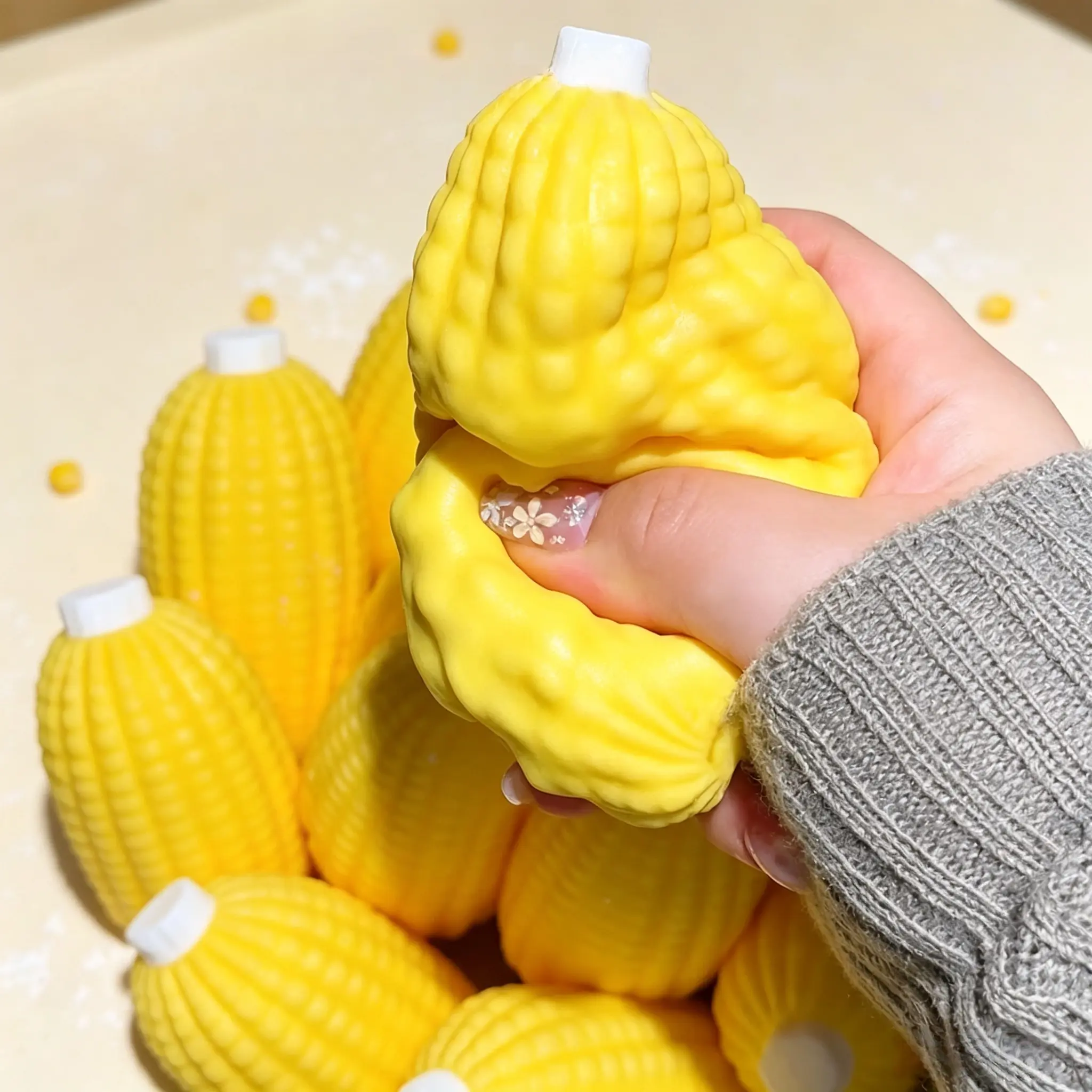 [Crunch Corn] ASMR Corn Squishy Slow Rising Stress Relief Squeeze