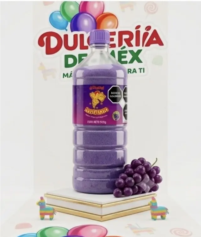 Miguelito dulce en polvo sabor uva