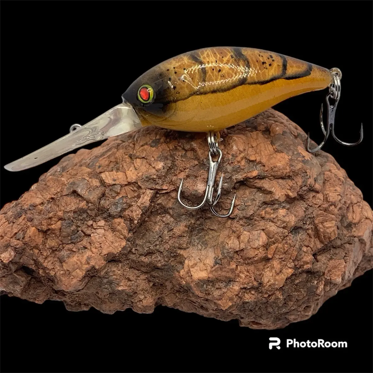Mayhem Fishing Custom Painted Rock Crawler Crankbait - Spring Shad
