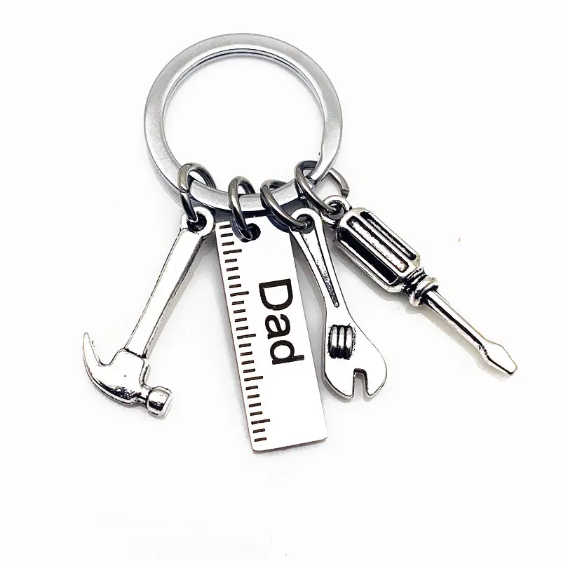 Father’s Day Keychain Gifts for Dad & Papa, Father Daughter Son Gift,  Mens Gifts for Dads, Ideal Father's Day Car Key FashionAccessory