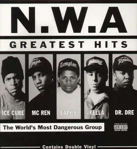 N.W.A - Greatest Hits  [VINYL RECORD - LP] Explicit, Bonus Track, Rmst