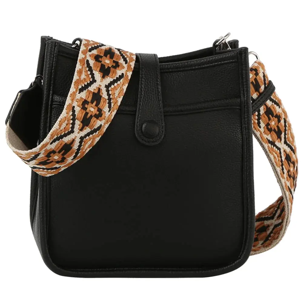 Aztec Guitar Strap Hobo Crossbody Bag
