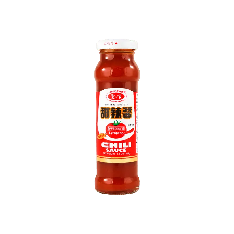 AGV Lycopene-Rich Sweet Spicy Tomato Base Chili Sauce, 165g Fermented Cooking Condiment, Ambient Storage, 100°C Sterilization, 90-Day Fermentation Process