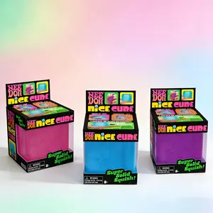 Soft, Squeezable, and Wonderfully Calming. Whether you choose blue, pink, or purple, each Needoh ice cube squishy delivers the same satisfying slow-rise texture that gently soothes restless hands and busy minds.