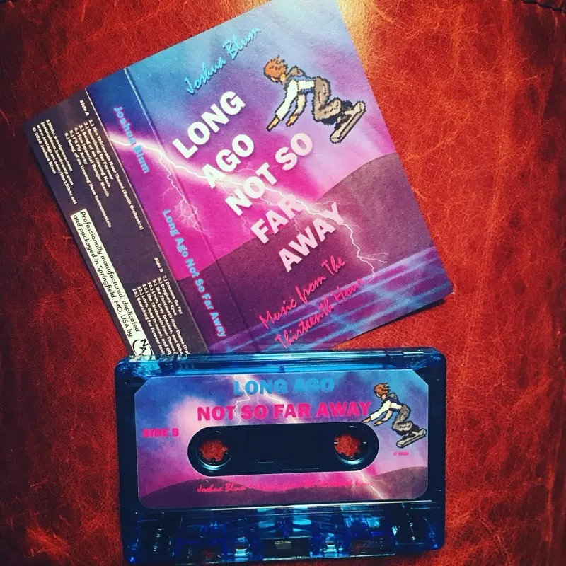 Long Ago Not So Far Away Limited Edition Soundtrack on Cassette Tape - Retro 80s Synth