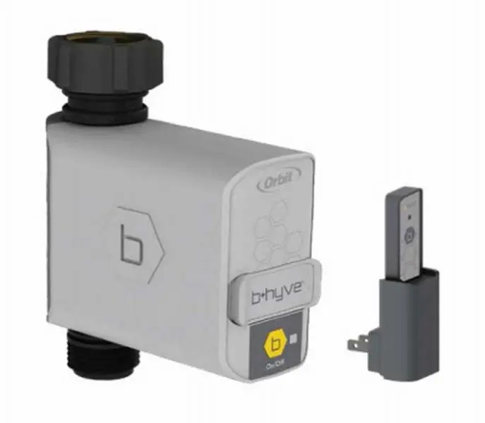 Orbit Irrigation Products 229220 B-Hyve Smart Hose Faucet Sprinkler Timer, Outdoor Smart Timer for Auto Watering