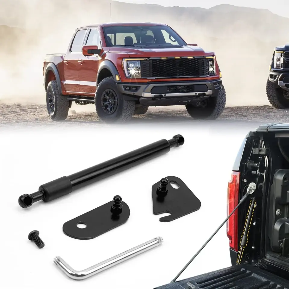 Tailgate Assist Accessories for Ford F150 2015-2025 - Truck Tail Gate Lift Assist Shock - Compatible with 15-25 F150 Models, Parts, Vehicle