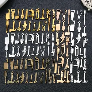 200g metal pendant for jewelry production, loose pendant for bracelets, necklaces, keychains, handicrafts