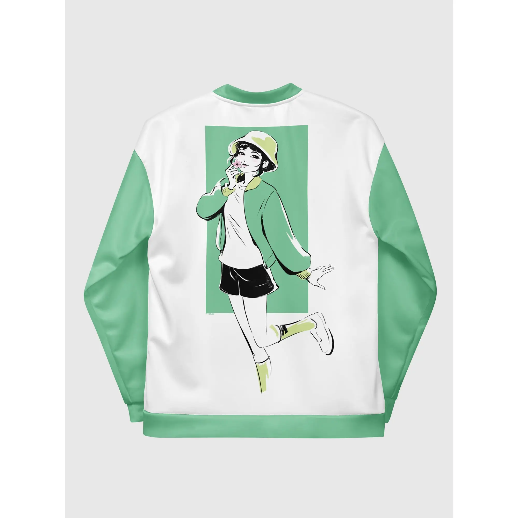 KPop Demon Hunters Bomber Jacket Zoey Spring